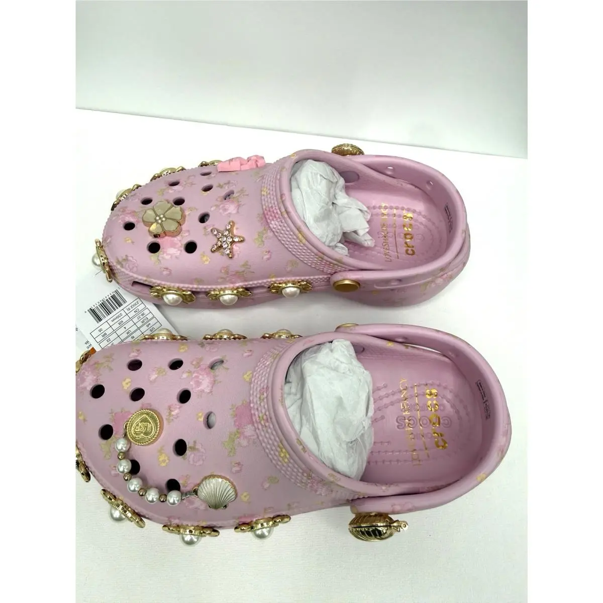 Crocs shoes - Crocs Loveshackfancy Clssic Platform Clog - Pink 6