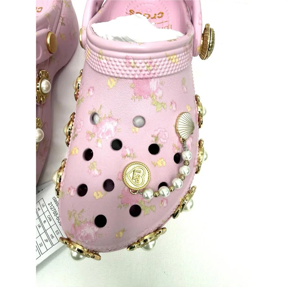 Crocs shoes - Crocs Loveshackfancy Clssic Platform Clog - Pink 7
