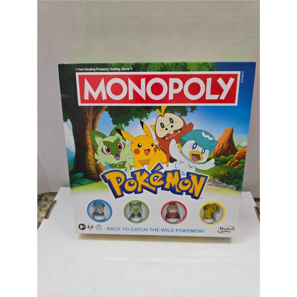 Monopoly Pokémon Edition Board Game - Fun Kids and Family Games For Pokémon Fans