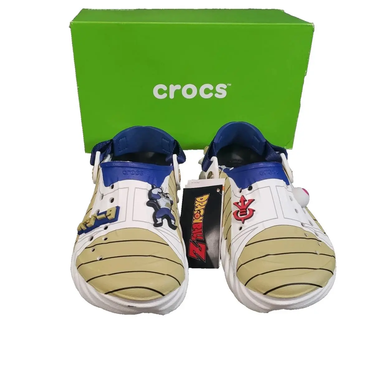 Dragon Ball Z x Echo Clog “vegeta” Crocs Size Men’s 5 Women’s 7