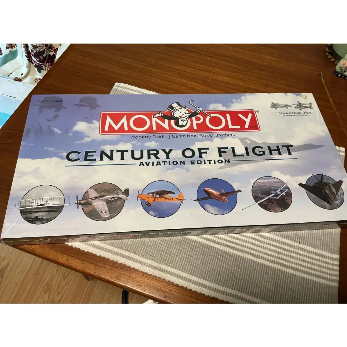 Vtg Century of Flight Aviation Edition Monopoly 2003 Factory Shrink Wrap