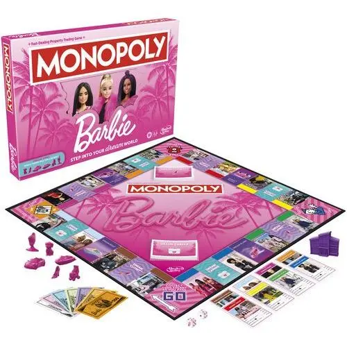 Hasbro Gaming - Monopoly: Barbie Edition Board Game