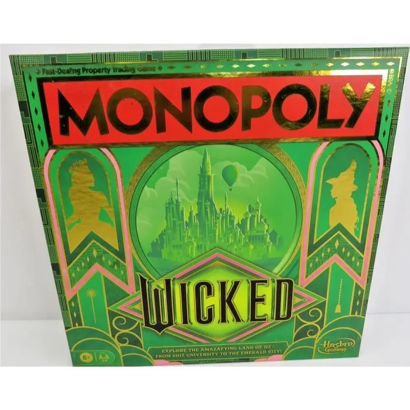 Monopoly Wicked Board Game New-sealed Box