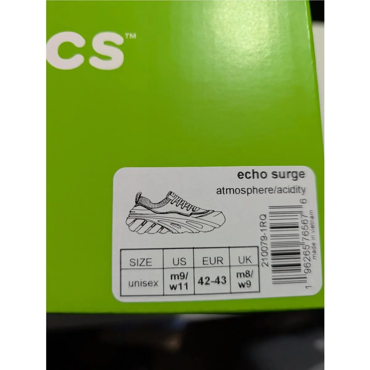 Crocs shoes - Crocs Echo Surge - Echo Surge - Gray 1