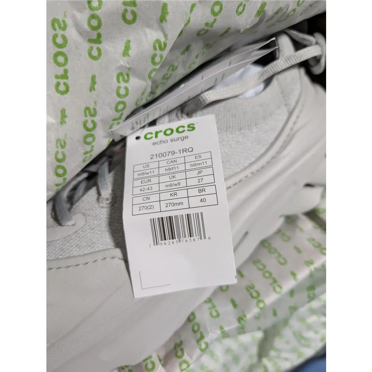Crocs shoes - Crocs Echo Surge - Echo Surge - Gray 3