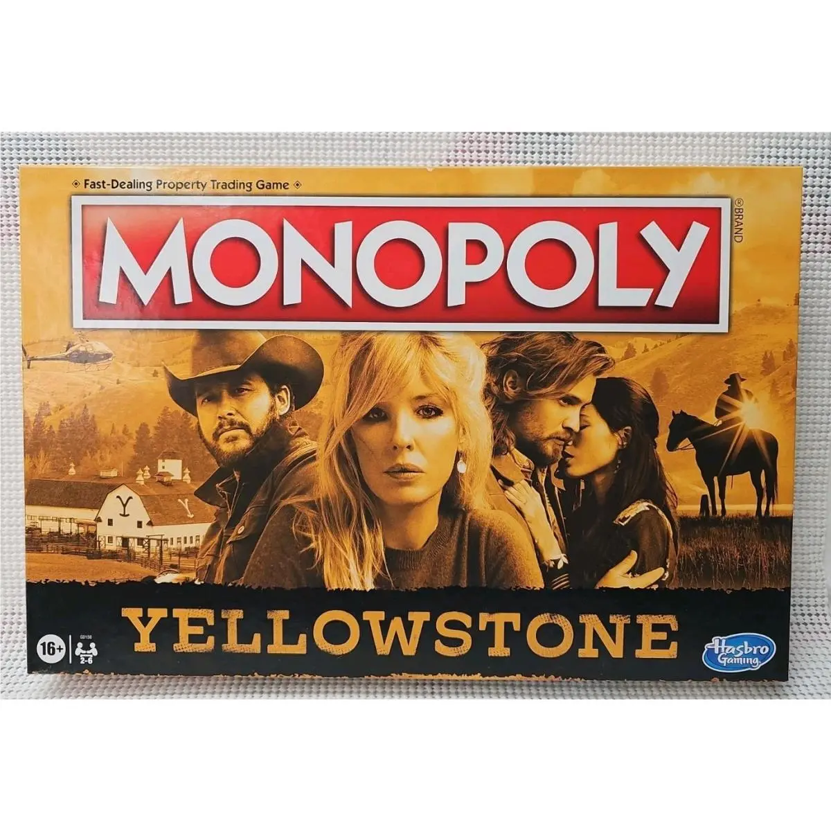 Monopoly Yellowstone Board Game 16+ Limited Edition Beth John Dutton Rip