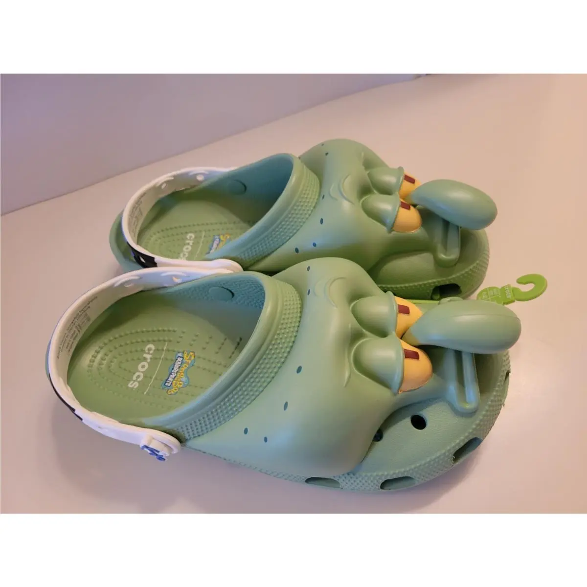 Crocs Classic Clog Spongebob Squidward 212350-90H Mens Shoes Size 9 IN Hand