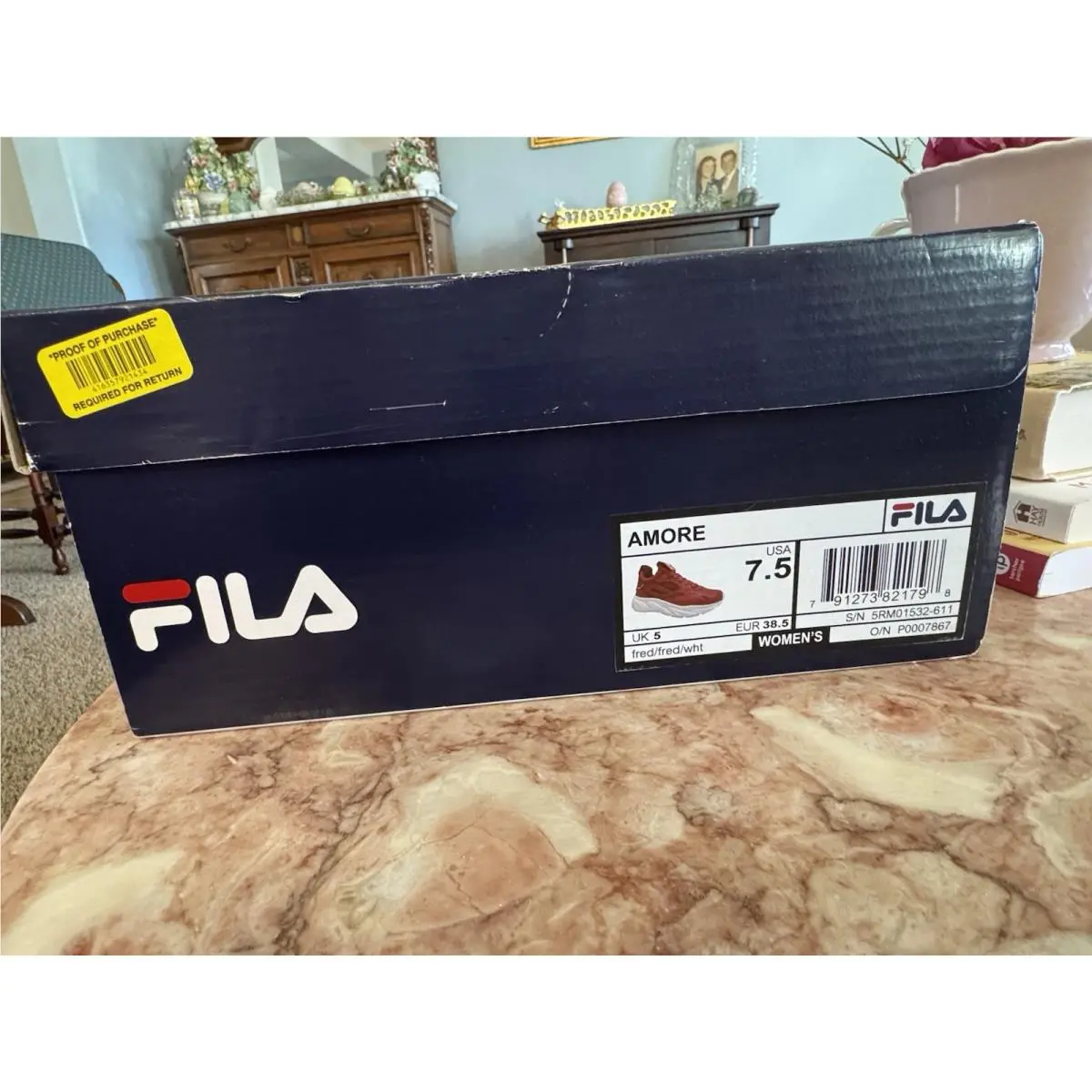 Fila shoes - Amore - Amore - SRM01532-611 - Red, White 2