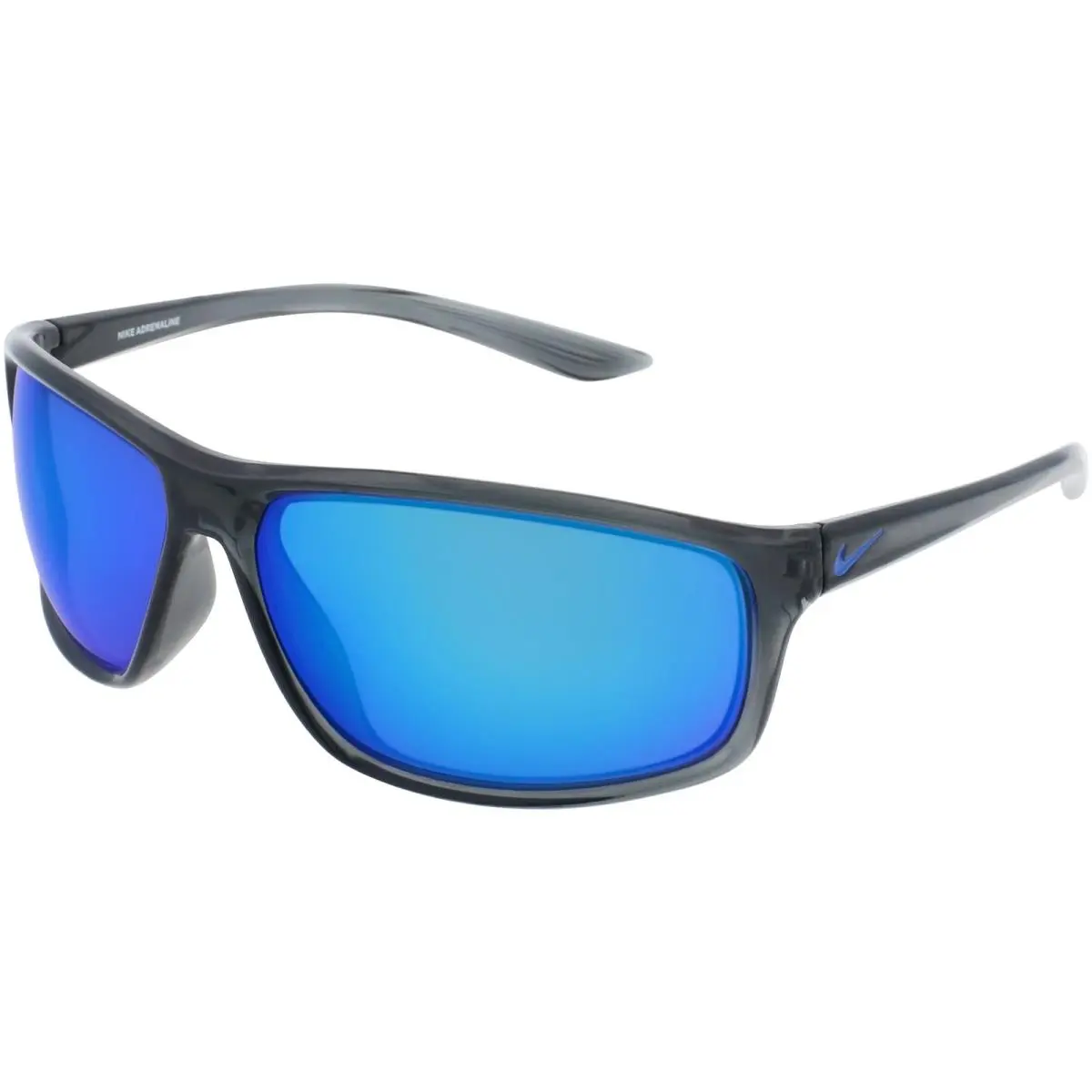 Nike Adrenaline M Men`s Sport Wrap Sunglasses w/ Mirror Lens - EV1113
