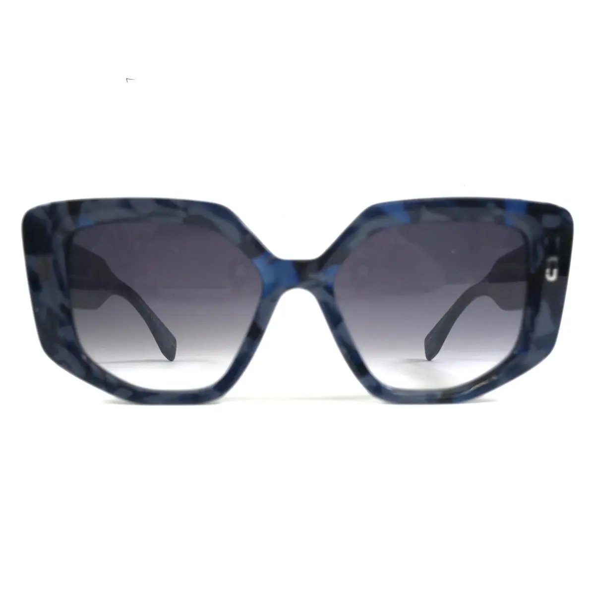 Marc Jacobs Sunglasses MJ1116/S NUM90 Black Blue Tortoise Frames Gradient Lenses