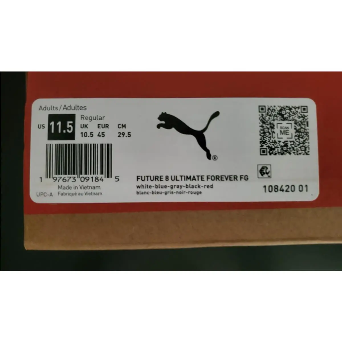 Puma shoes - Puma Future 8 Ultimate Forever FG - 108420 01 - Blue 10