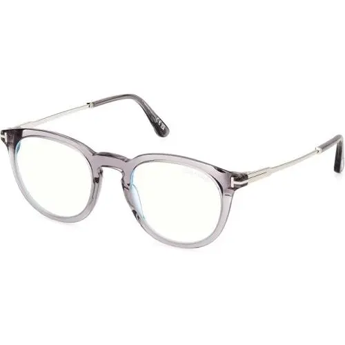 Tom Ford Eyeglasses Frame Soft Case - FT5905B 020 - Shiny Grey 49-21-145