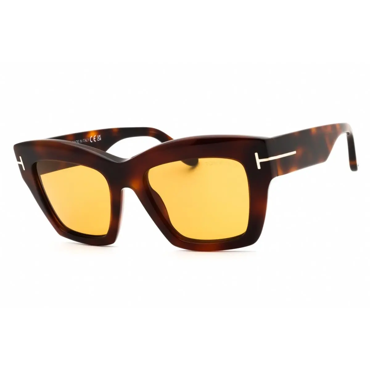 Tom Ford TF1191-53E-52 Sunglasses Frame Size 52mm 140mm 19mm Havana Women