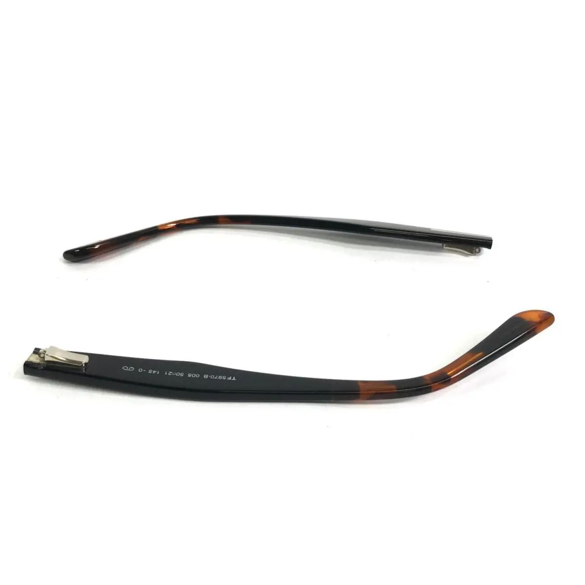 Tom Ford TF5970-B 005 Tortoise Brown Eyeglasses Sunglasses Arms Only For Parts