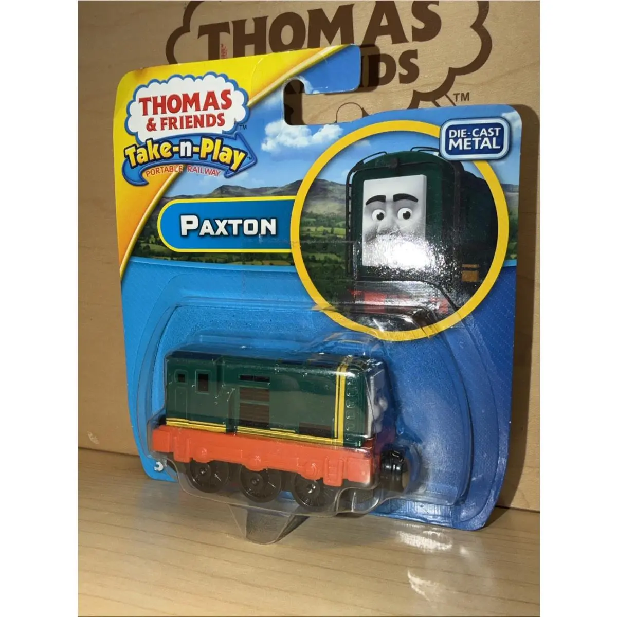 Paxton Thomas Friends Train Take Along n Play Diecast 2015 ON Card