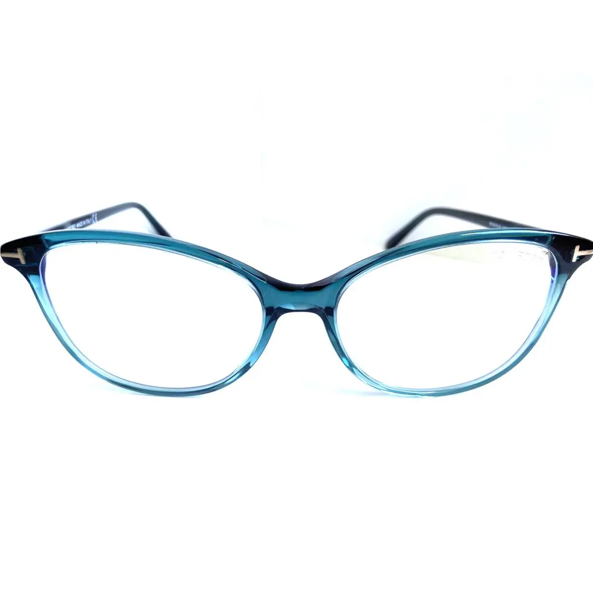 Tom Ford FT FT 5576-B/V 089 54mm Green Oversized Cat Eye Womens Eyeglasses Frame