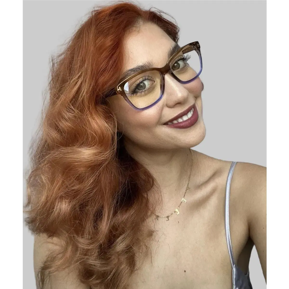 Tom Ford TF FT 5597-F-B 56mm Oversized Women`s Eyeglasses Frame 56-15-140