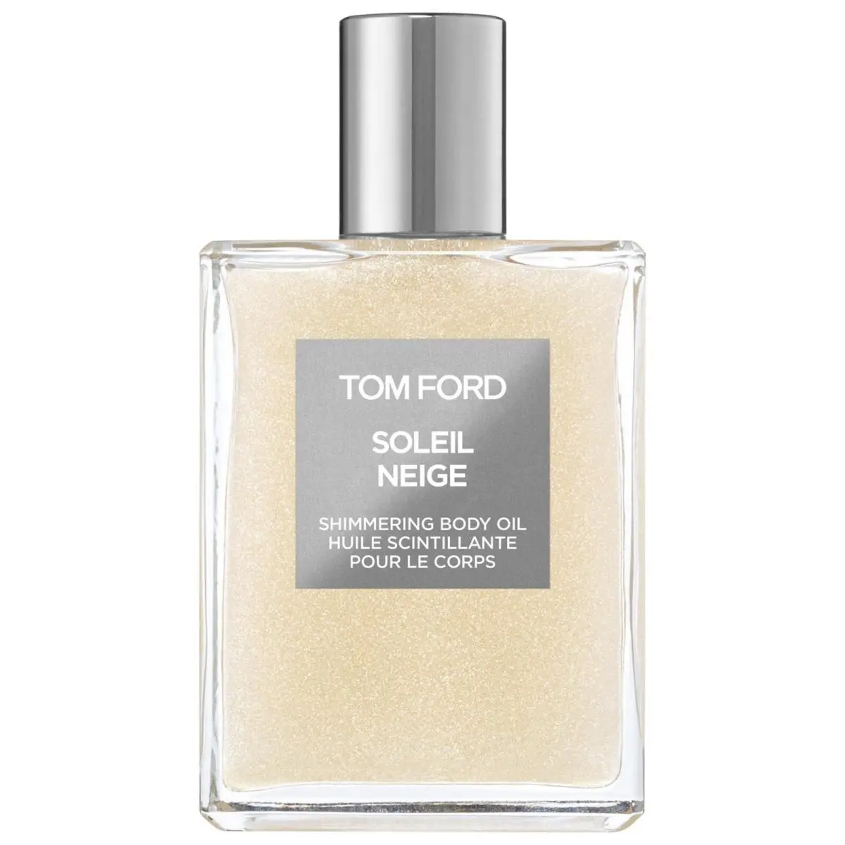 Soleil Neige Shimmering Body Oil Spray Scented Glow Silver 100mL by Tom Ford