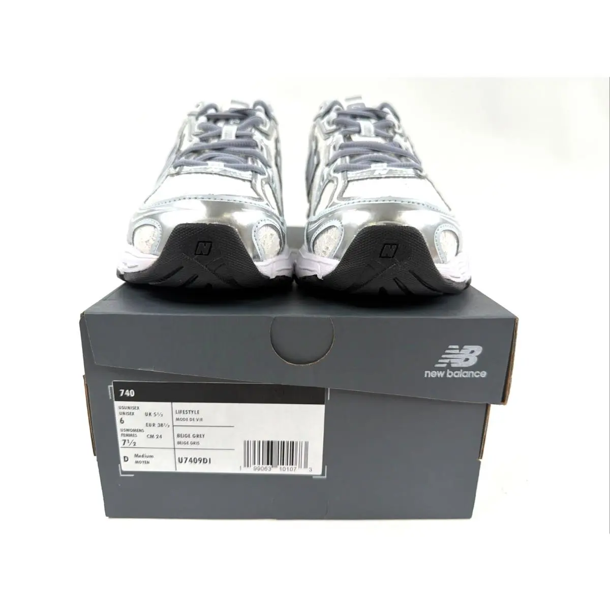 New Balance shoes - U7409DI - U7409BI - Beige/Grey 3