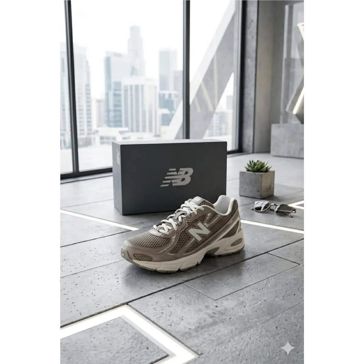 New Balance shoes - New Balance 740 - U740SA2 - Brown 4