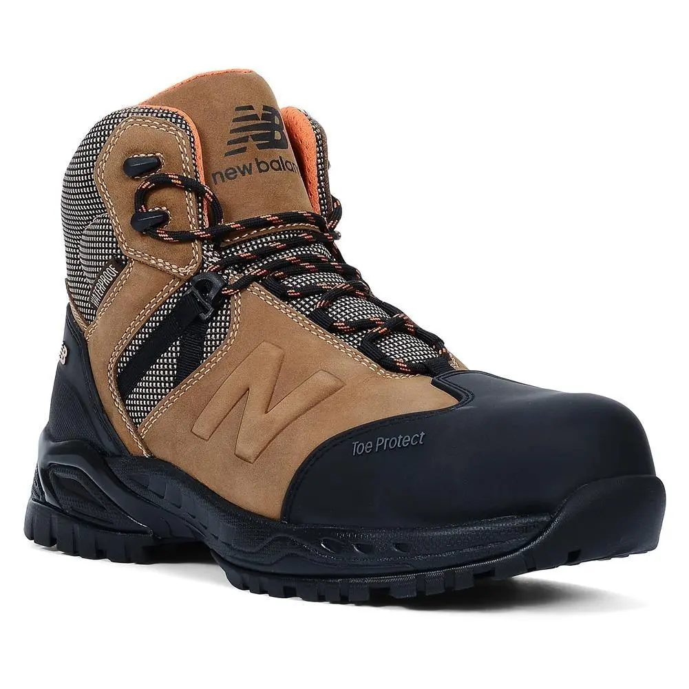 Men`s New Balance Work Allsite Composite Toe Waterproof Work Boots Slip Resistan