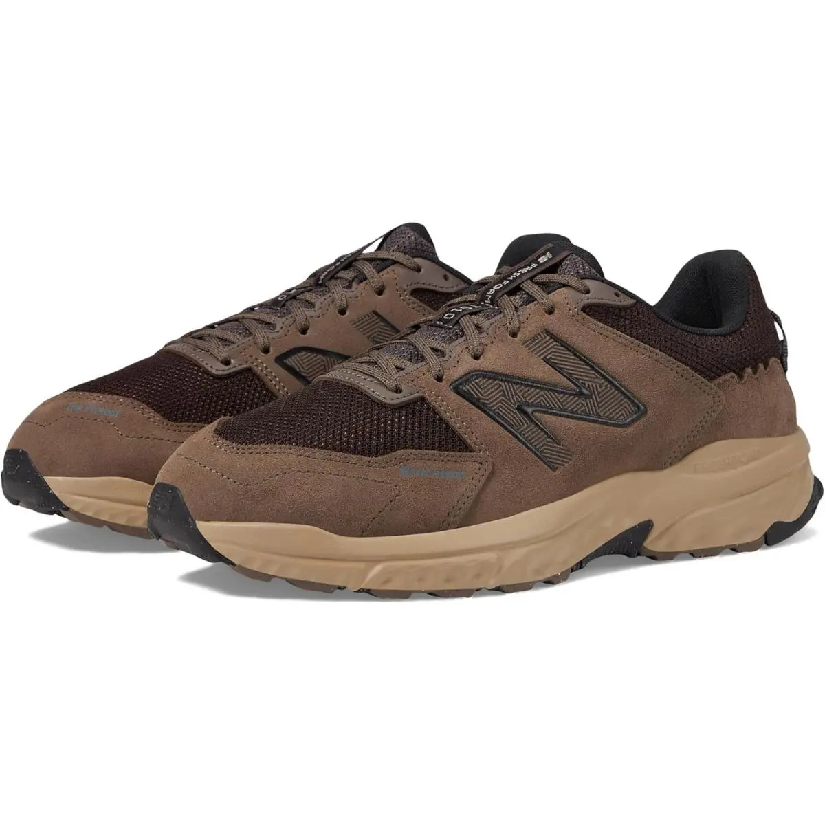 New Balance Mens Fresh Foam 510 V6 H2O Resist Mushroom Trail Running Shoes