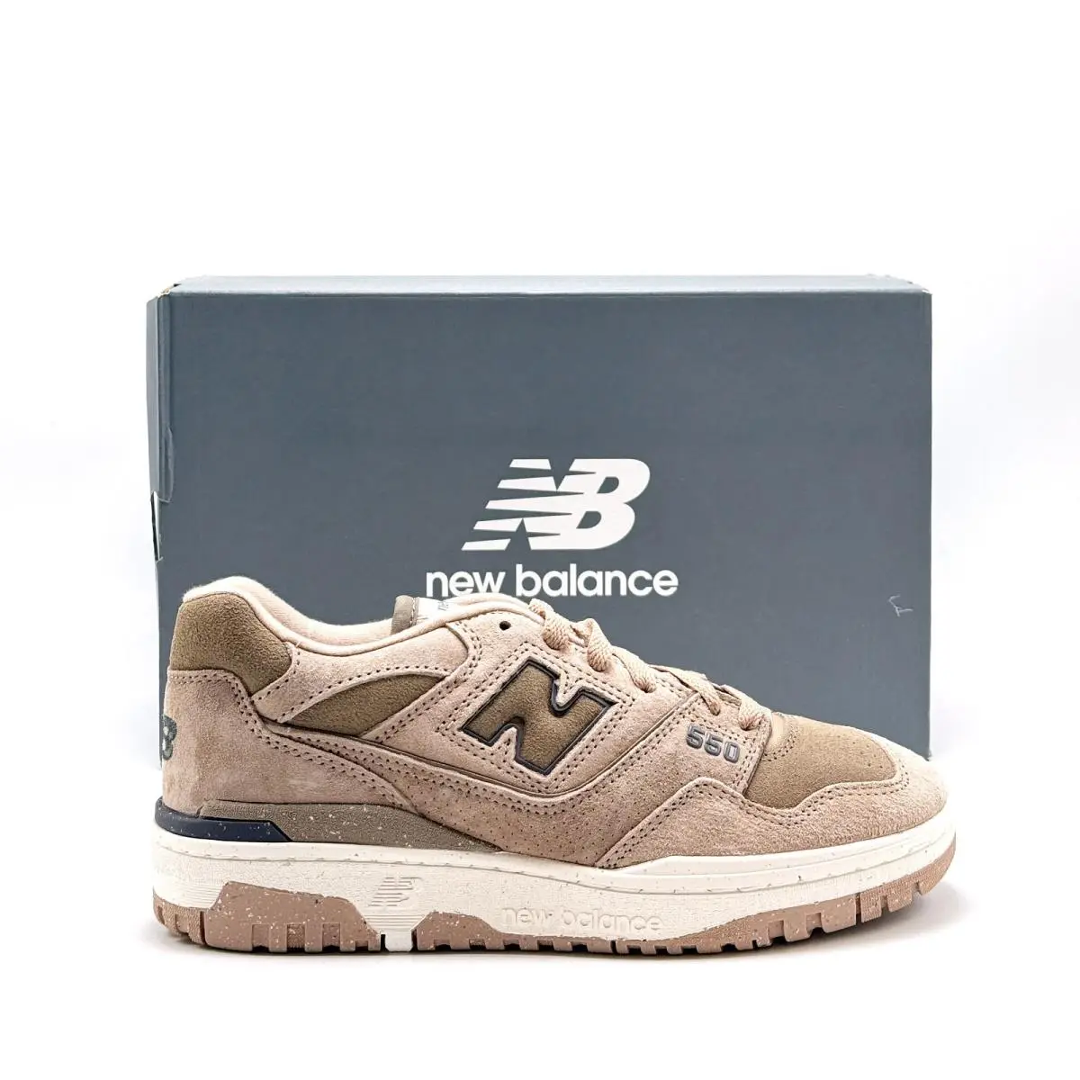 New Women New Balance 550 Mushroom Brown BBW550RD Sz 8.5