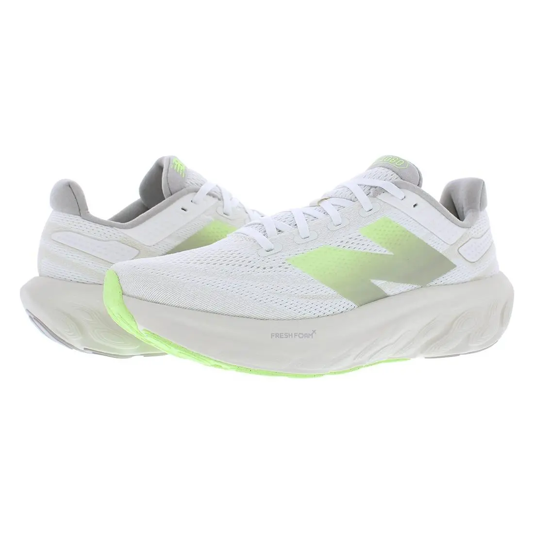 New Balance shoes - Grey/Yellow, Main: White 3