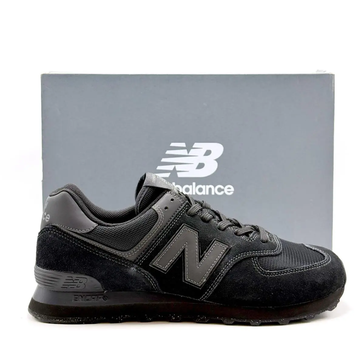 New Men New Balance 574 Core Black / Black ML574EVE
