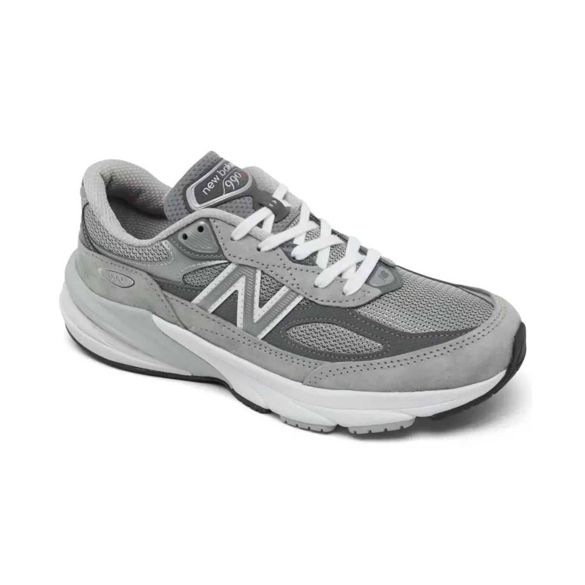Women`s New Balance 990V6 Running Sneakers Cool Gray