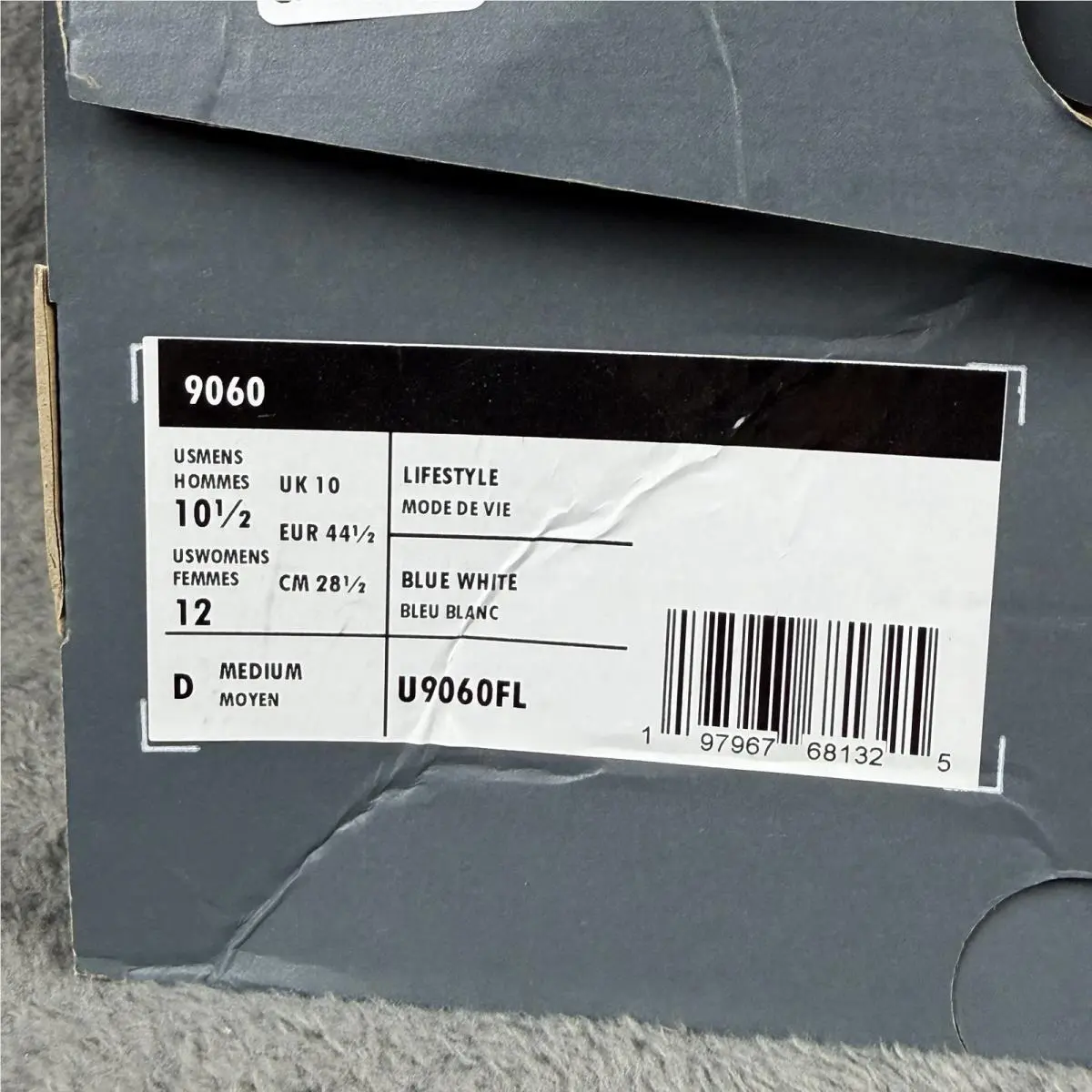 New Balance shoes - New Balance 9060 - U9060FL - Blue 1