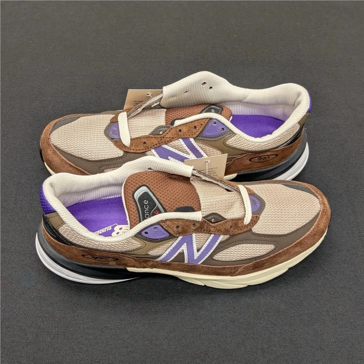 New Balance 990v6 Rich Oak Brown Purple Beige U9900P6 Made In Usa US10.5