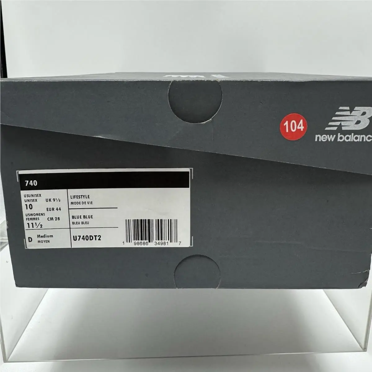 New Balance shoes - New Balance 740 - U740DT2 - Blue 7