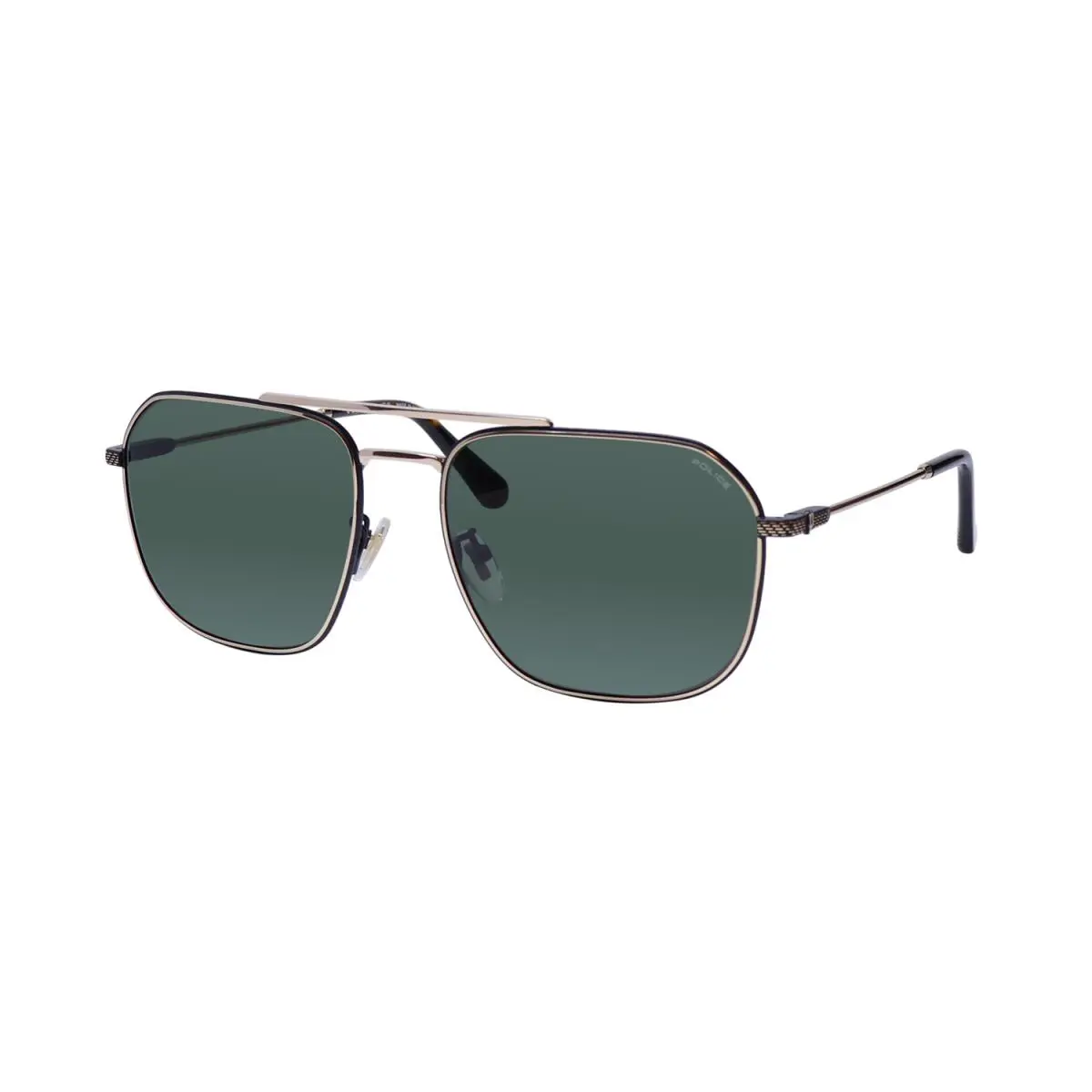 Police SPLF64 Octane 1 Sunglasses Masculine Design Oversized Lenses Contemporary