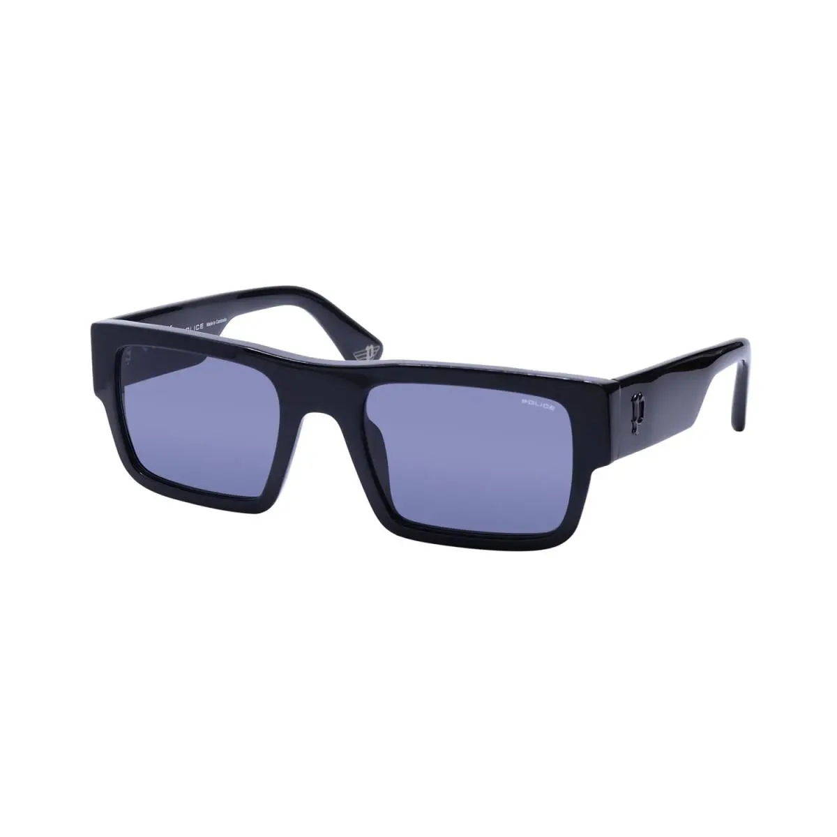 Police SPLL12 Goth 1 Sunglasses Square 0700 Full-rim Cambodia Black