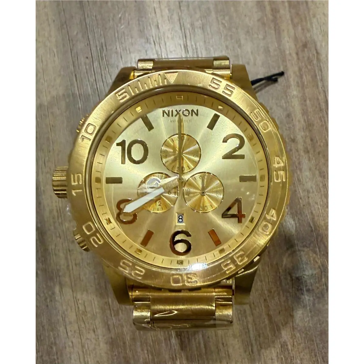 Nixon 51-30 Chrono - All Gold - Model A083 502 - Top Seller - Dial: Gold, Band: Gold, Bezel: Gold