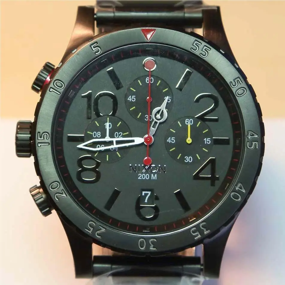 US  Watch Mens 48-20 Chrono Multi A486-1320 Gift by Nixon