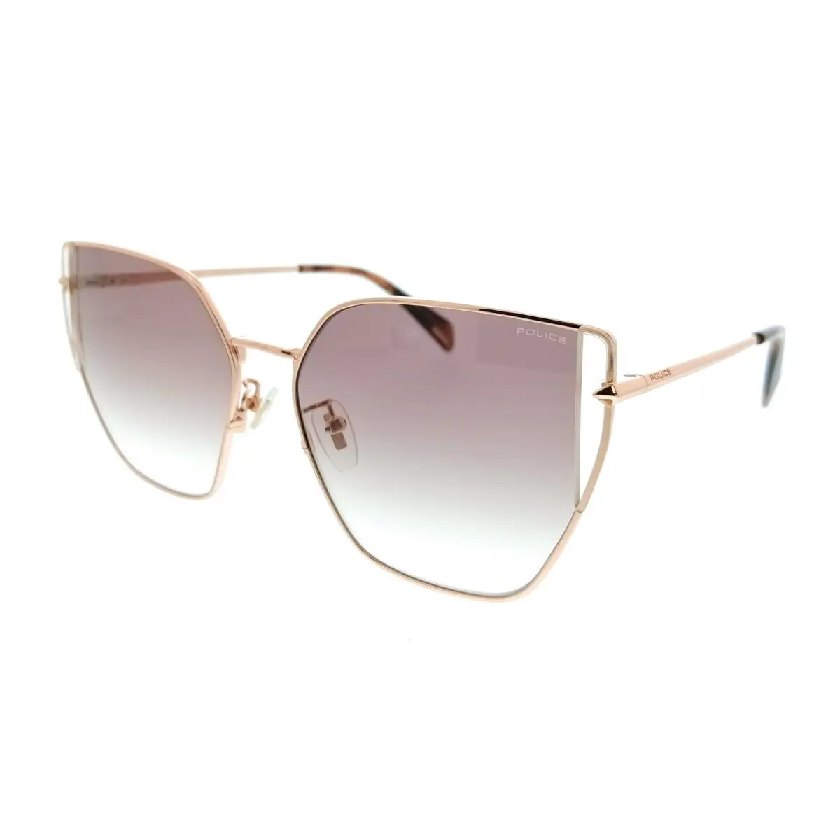Police PLL38 08FC Gold Butterfly Womens Sunglasses