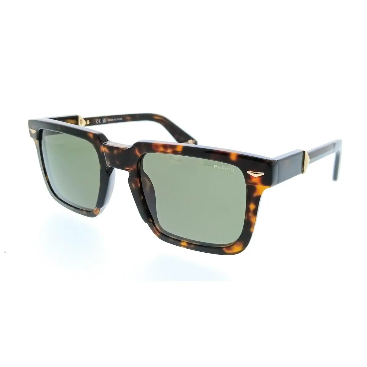 Police PLL88 722 Tortoise Square Mens Sunglasses