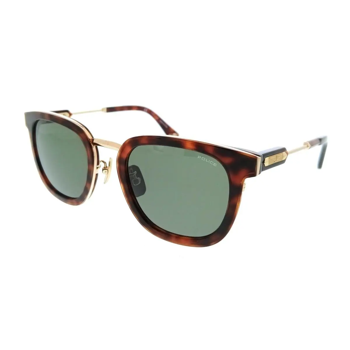 Police PLF19 0C10 Tortoise Square Mens Sunglasses