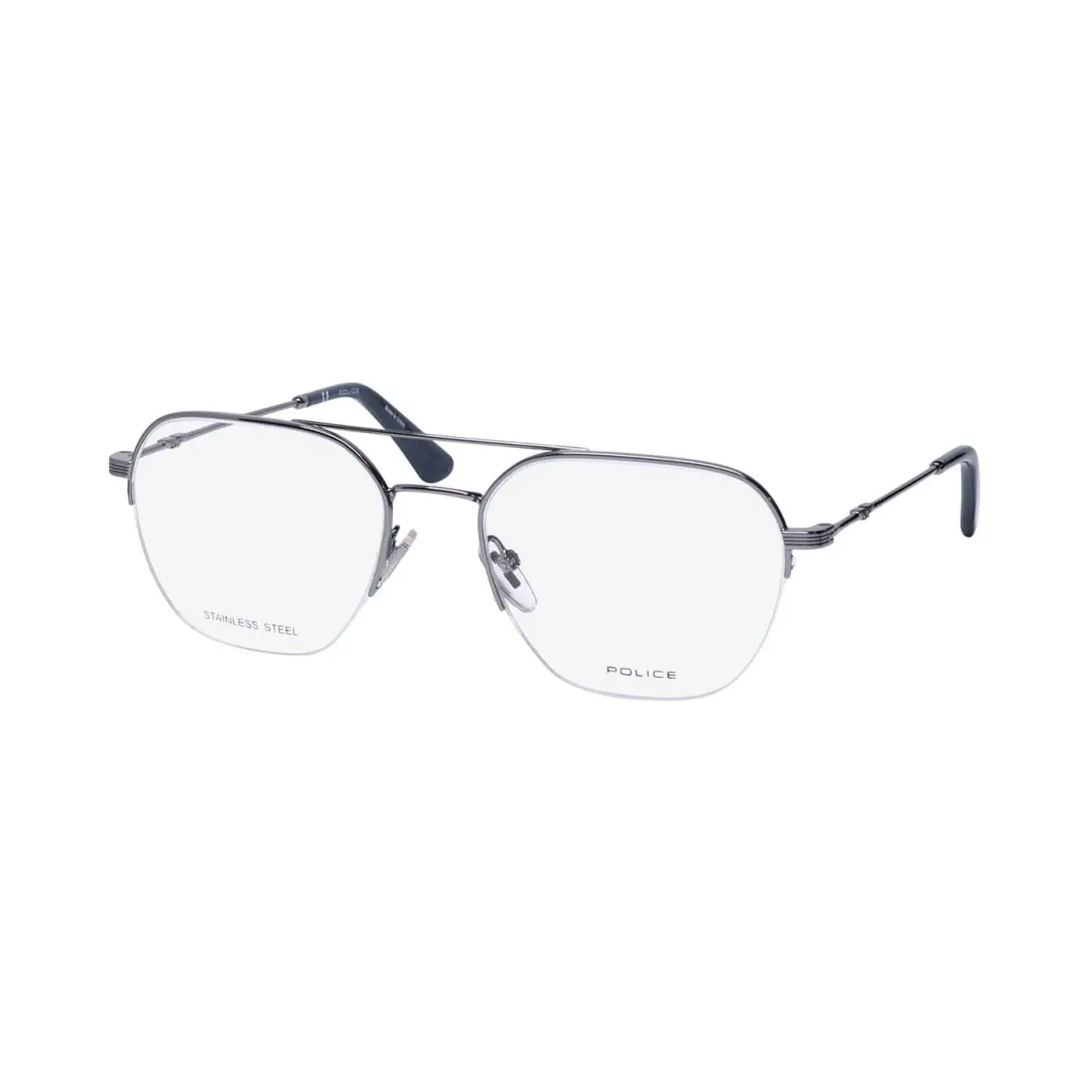 Police VPLD02 Origins Lite 9 Eyeglasses 509Y 52-18-145 Geometric Full-rim