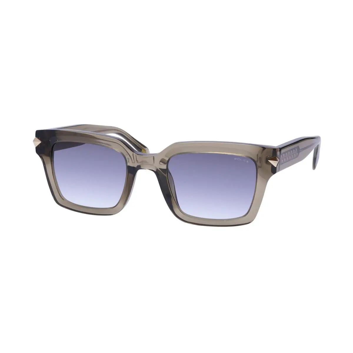 Police SPLF32 Dawn 4 Sunglasses Plastic Womens Square Gray Full-rim 092T