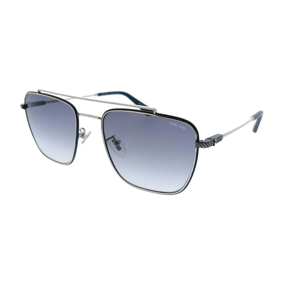 Police PLN38 579 Grey Navigator Mens Sunglasses