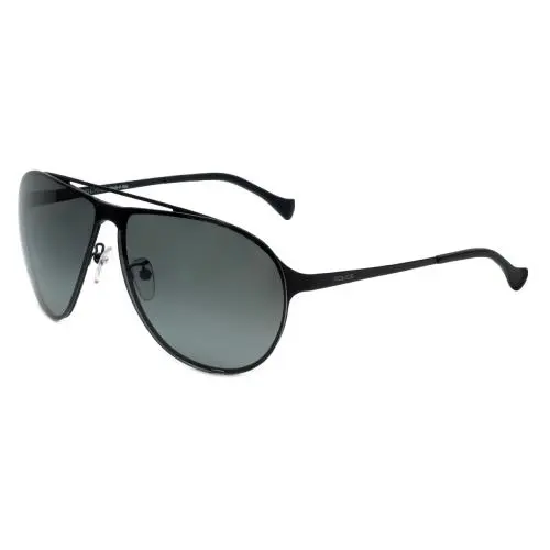 Police Designer Sunglasses Reward 1 in Matte Black with Grey Lens