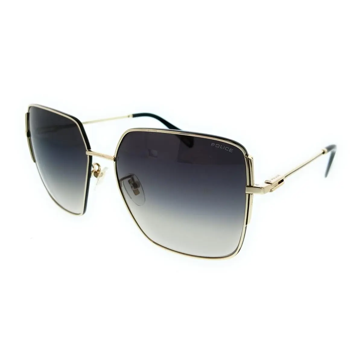 Police PLF34 301 Gold Square Womens Sunglasses