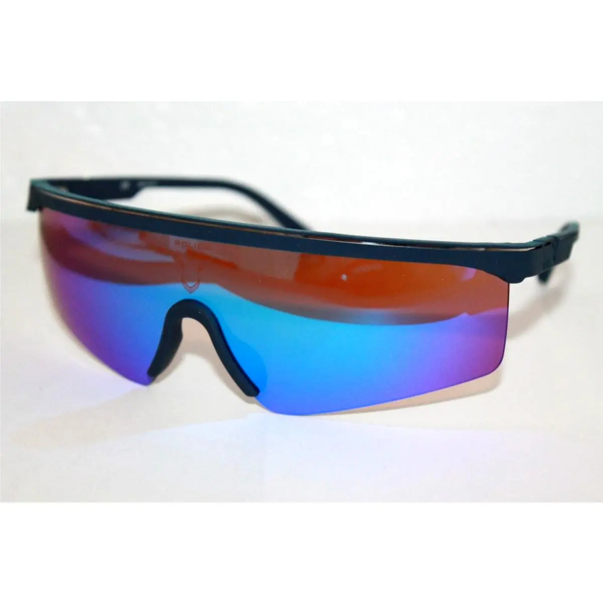 Police Lewis Hamilton F1 Sunglasses Dark Blue Frame/ Blue Mirror Lens