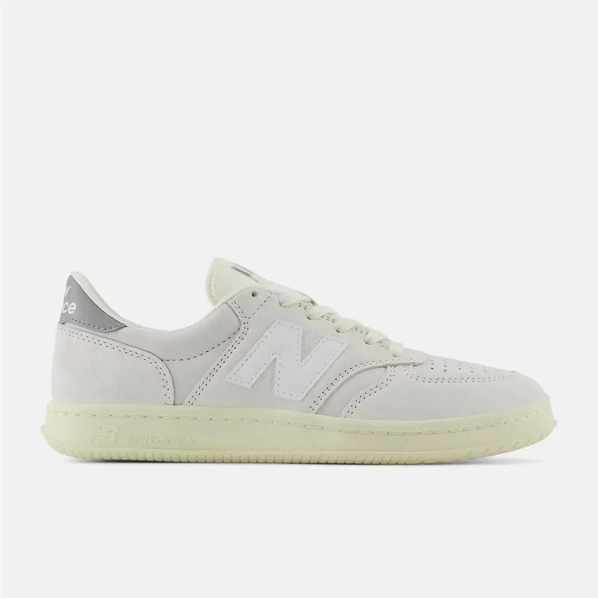 New Balance T500 Shoes Mens Size 8 Gray Suede Low Top Tennis Sneakers CT500PMG