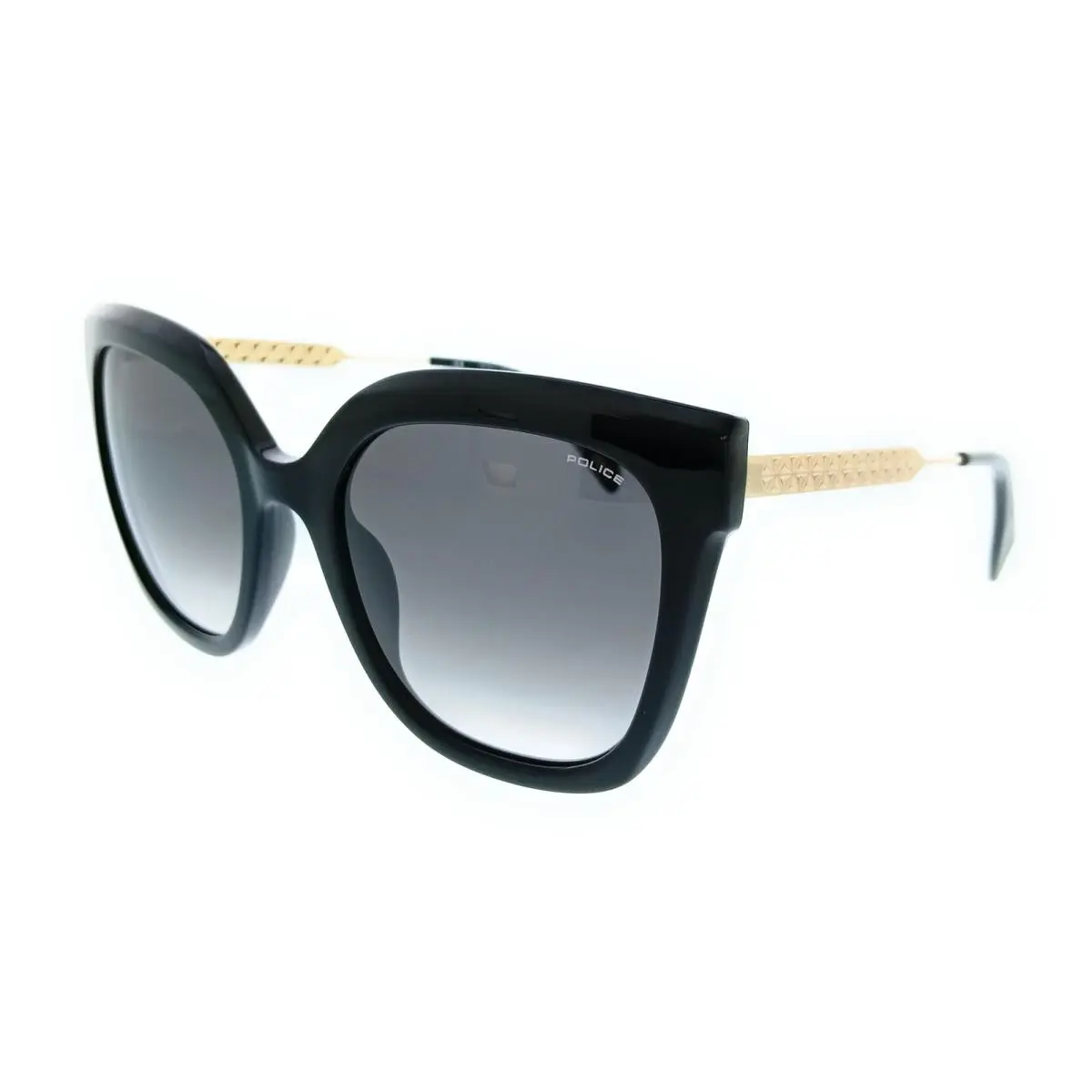 Police PLG19 700 Black Butterfly Womens Sunglasses