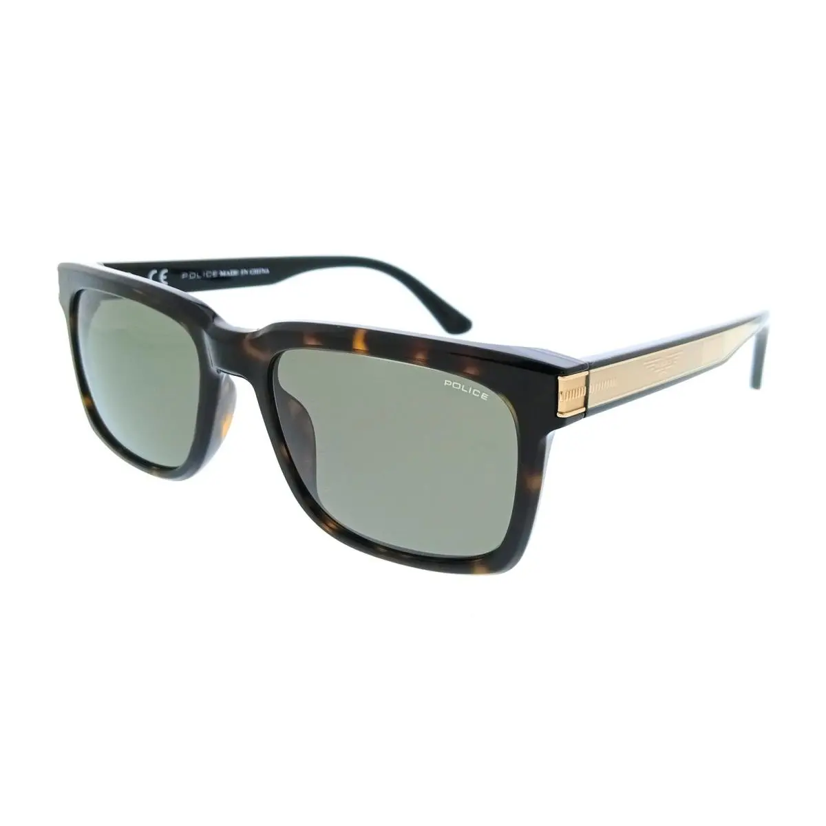 Police PLF12 722 Tortoise Square Mens Sunglasses