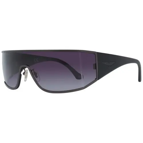Police SPL892 Unisex Rimless Sunglasses Black Gunmetal/smoke Grey Gradient 99 mm